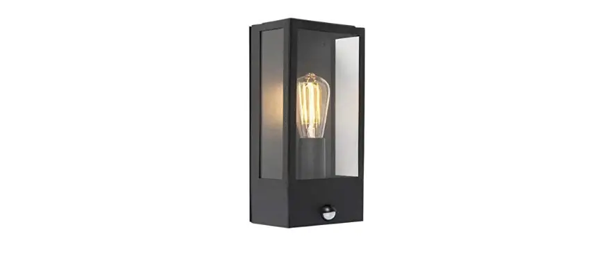 Qazqa 98785 Modern Outdoor Wall Light Black Ip44 Including Led Instruction Manual