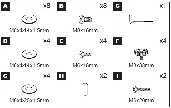 HONEY JOY TOPB004969 Z-Shaped Rectangular Blue Ergonomic Computer Desk-2