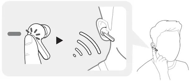 LG TONE Free HBS-FN7 Bluetooth Stereo Headset - LAS)