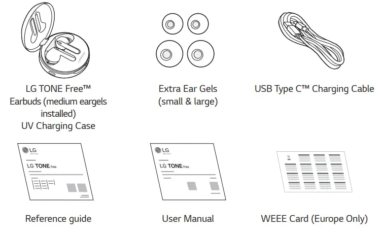 LG TONE Free HBS-FN7 Bluetooth Stereo Headset