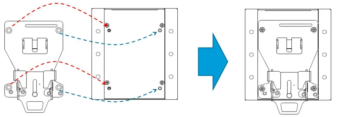 MOXA AWK 3121B Series Wireless Bridge - Wall Mounting 5
