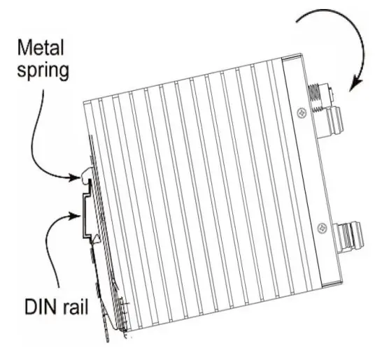 MOXA AWK 3121B Series Wireless Bridge - Wall Mounting 7