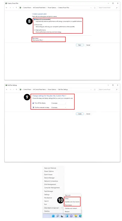 MSI PRO DP B0A4 PRO Series Personal Computer - Connect the power cord 7