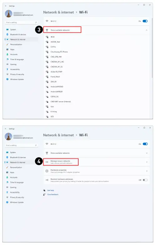 MSI PRO DP B0A4 PRO Series Personal Computer - Network Connections 1