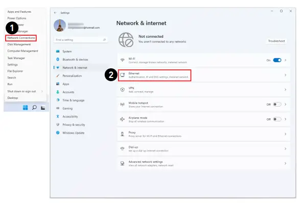 MSI PRO DP B0A4 PRO Series Personal Computer - Network Connections 3