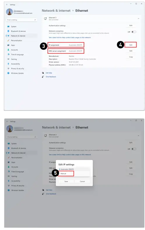 MSI PRO DP B0A4 PRO Series Personal Computer - Network Connections 4