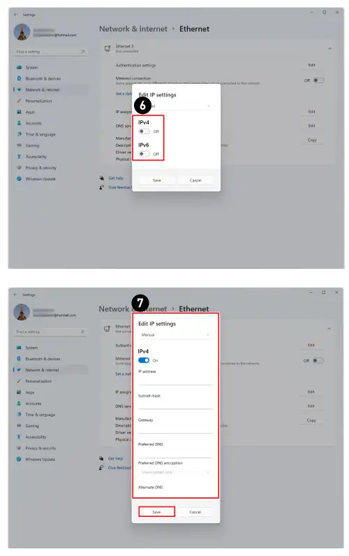 MSI PRO DP B0A4 PRO Series Personal Computer - Network Connections 5