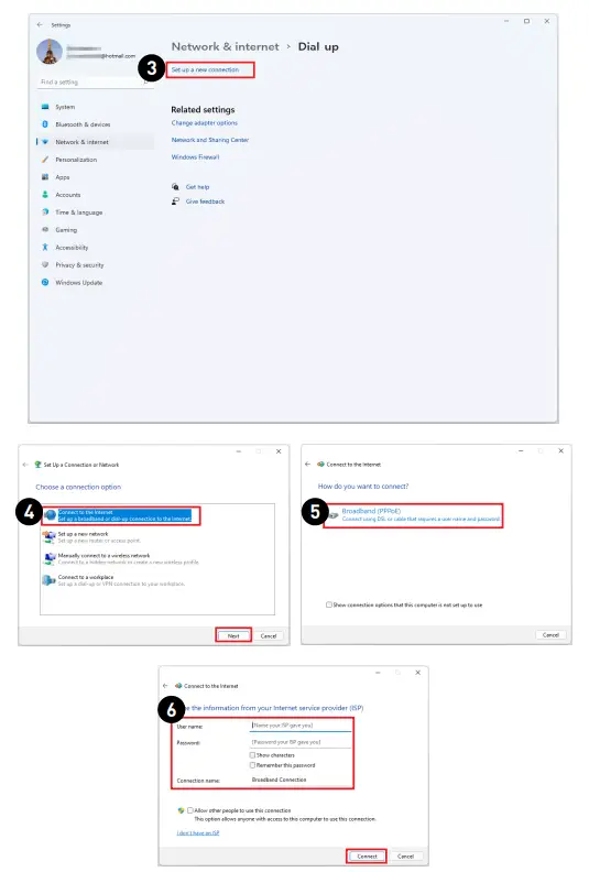 MSI PRO DP B0A4 PRO Series Personal Computer - Network Connections 6