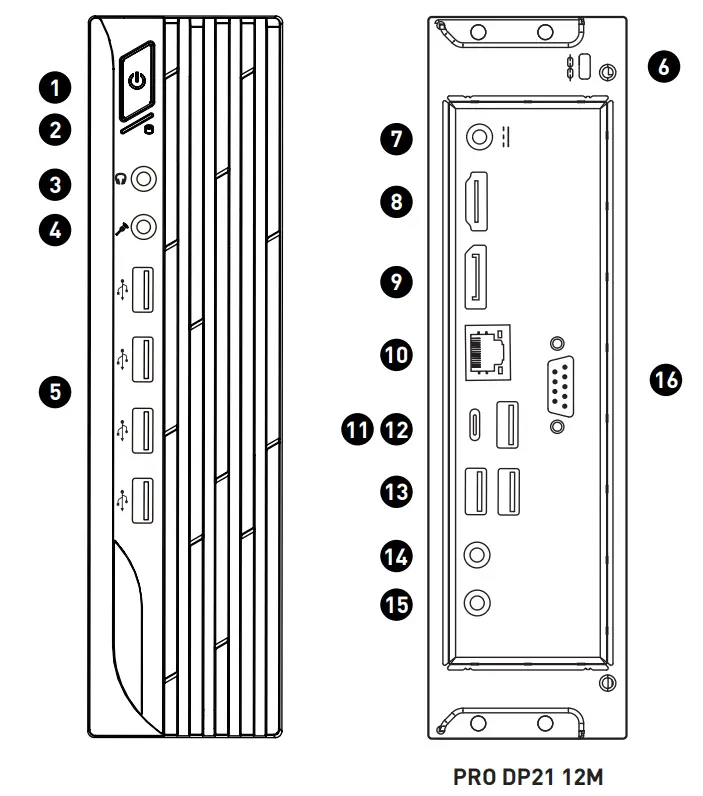 MSI PRO DP B0A4 PRO Series Personal Computer