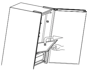 Ramtons RF142 225 Litres Double Door No Frost Fridge - cleaning