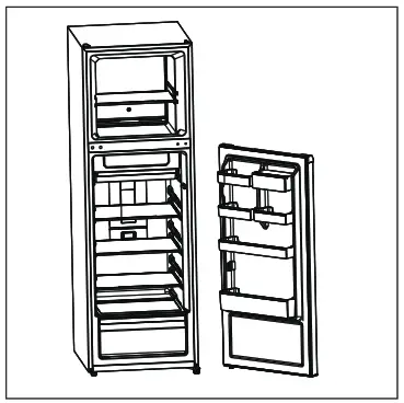 Ramtons RF142 225 Litres Double Door No Frost Fridge - fig20