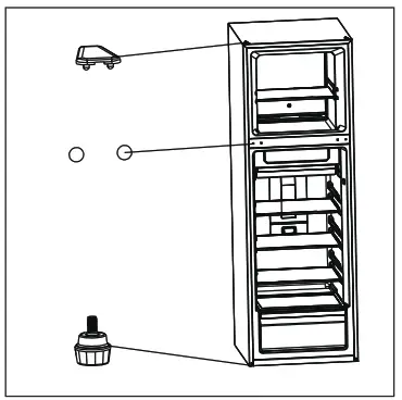 Ramtons RF142 225 Litres Double Door No Frost Fridge - fig22