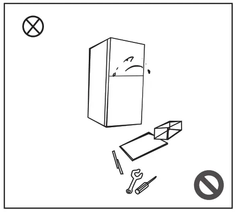 Ramtons RF142 225 Litres Double Door No Frost Fridge - fig4