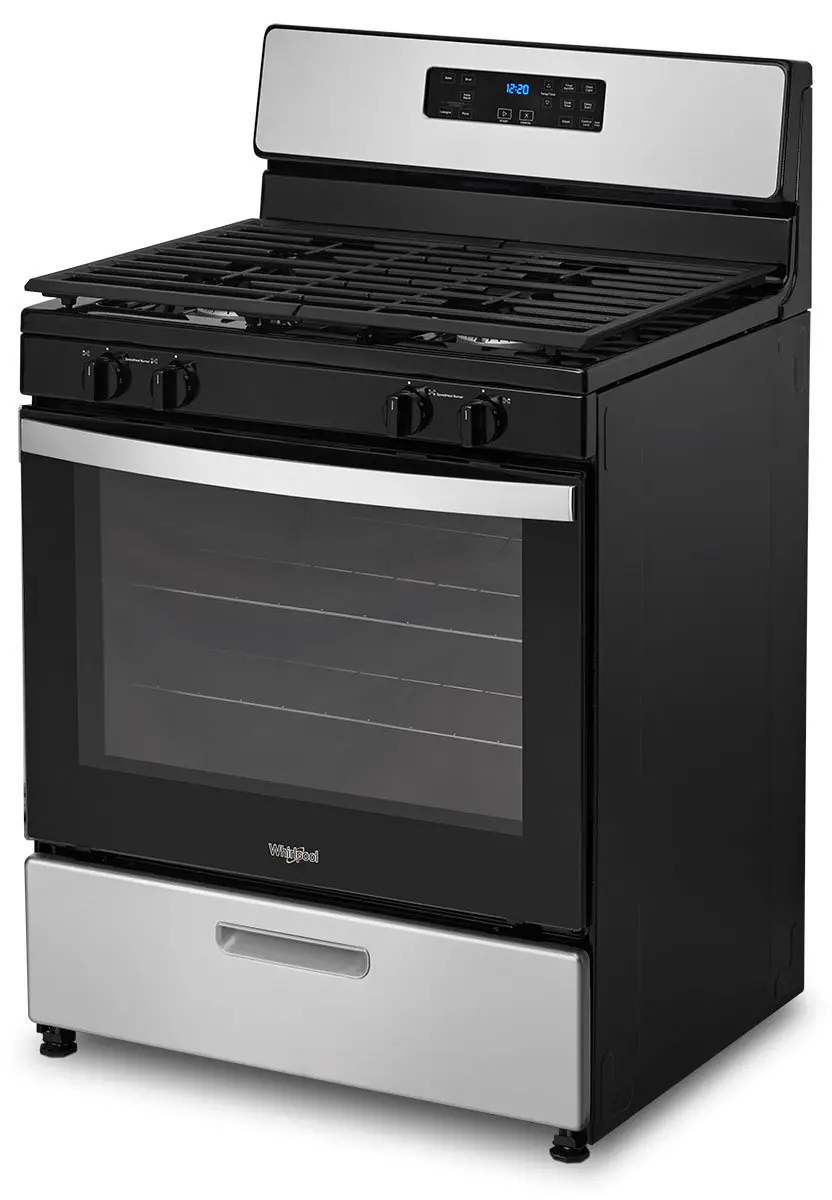 Whirlpool Wfg320m0mss Stainless Steel Freestanding Gas Range User Guide