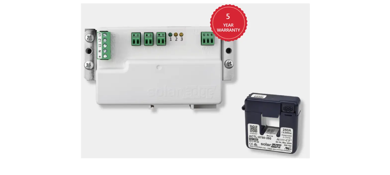 Solaredge A-400v-3y-mtr-se Energy Meter With Modbus Connection Instructions
