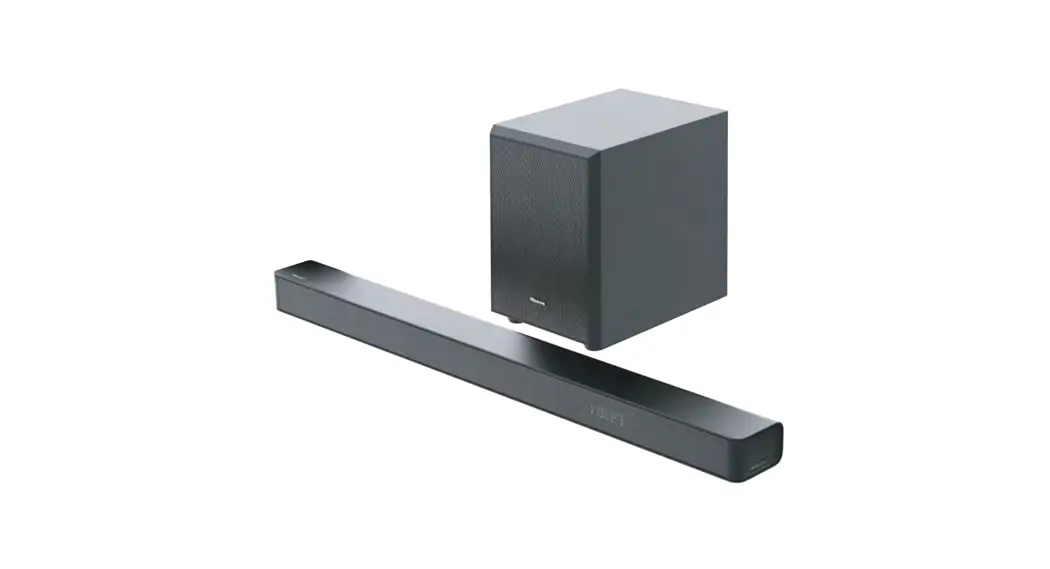 Hisense Ax3100g 3.1ch Soundbar With Wireless Subwoofer User Manual