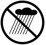 Wet Conditions Alert Icon
