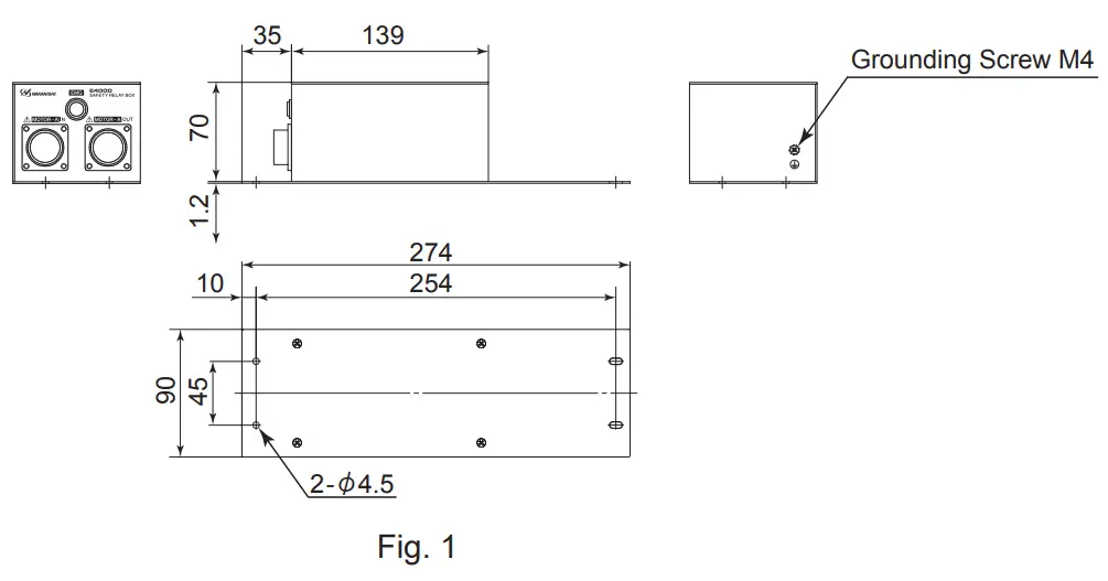 NAKANISHI E4000 Safety Relay Box-fig3