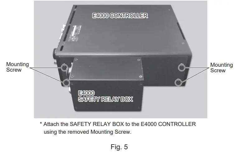 NAKANISHI E4000 Safety Relay Box-fig7