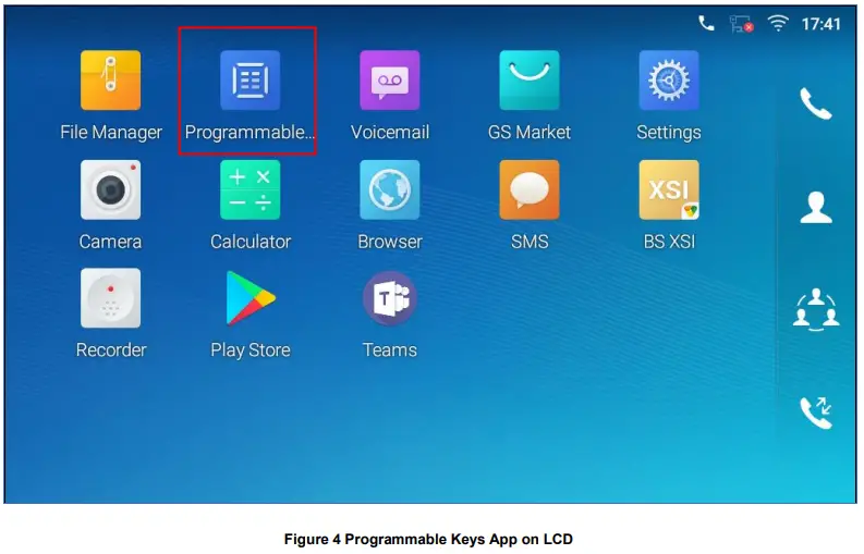 GRANDSTREAM GXV Series IP Multimedia Phone for Android-fig5