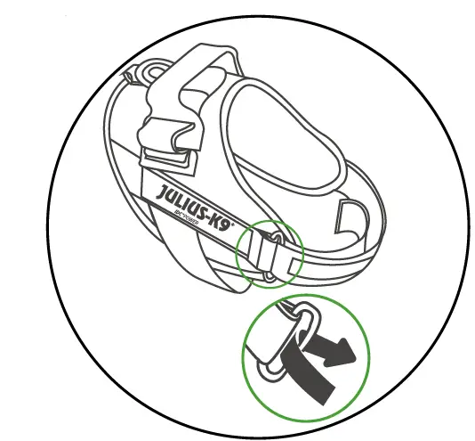 JK9 IDC POWERHARNESS Flagship Dog Harness with 02