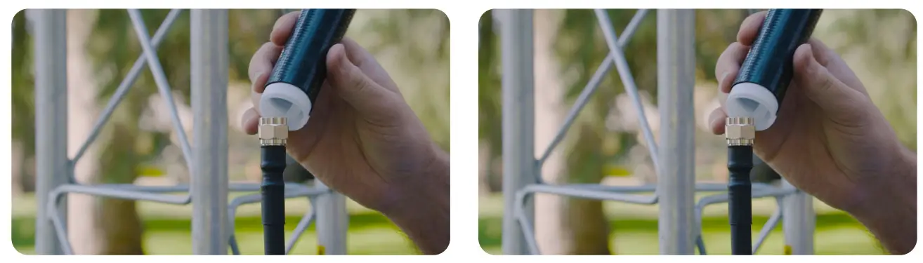 GAMMA How to Install Cold Shrink Tubing - fIG1