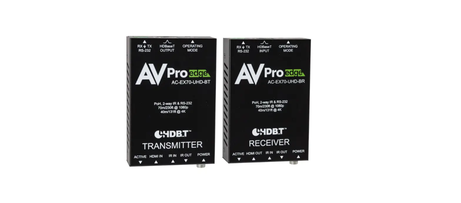 Avpro Edge Ac-ex70-uhd-bkt 4k Hdmi Extender User Manual