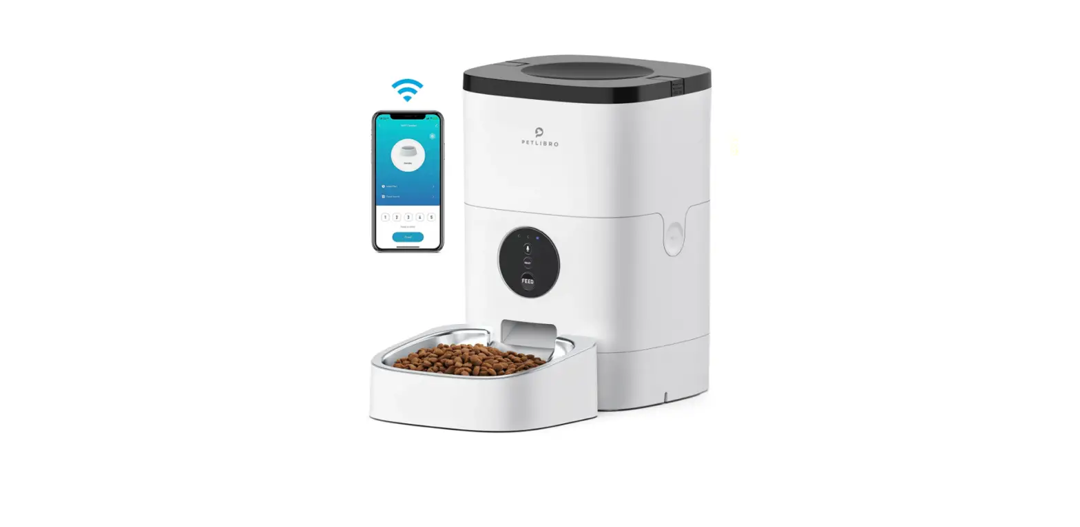 Petlibro Automatic Cat Feeder, 2.4g Wi-fi Enabled Smart Food Dispenser User Manual