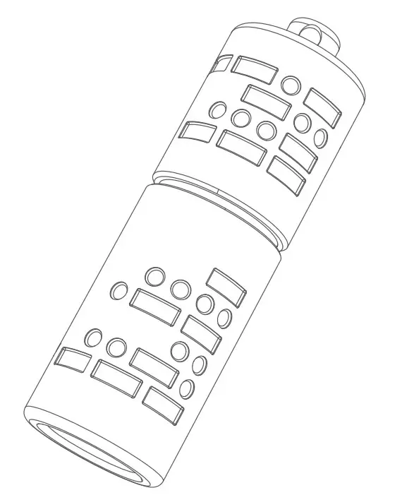 OLIGHT iMorse 180 Lumens Keychain Flashlight