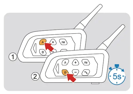 EJEAS V4 Plus Motorcycle Intercom System -10