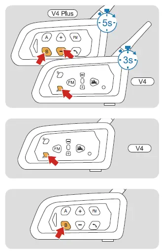 EJEAS V4 Plus Motorcycle Intercom System -16