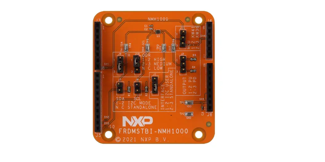 Nxp Um11835 Frdmstbi-nmh1000 Shield Board User Manual