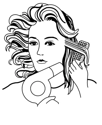 CONAIR 294 1875 Watt Salon Performance AC Motor Styling Tool - BODY & VOLUME 2