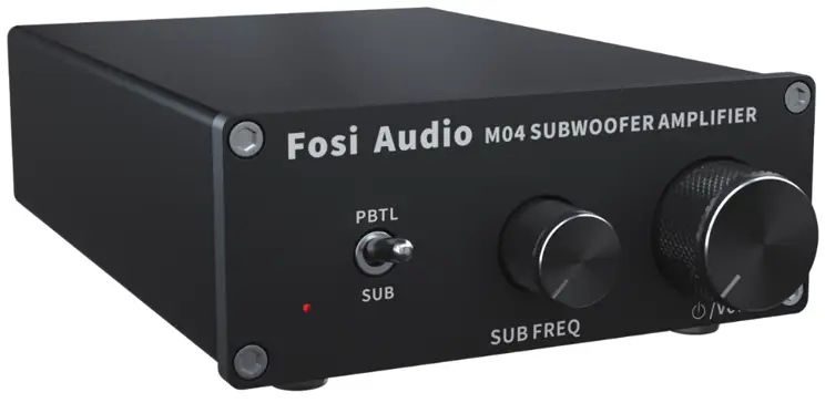 Fosi Audio M04 Class D Subwoofer Amplifier