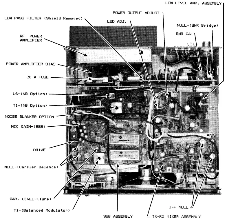 TEN TEC 150 A B 100W 8 Channel SSb Transceiver - FIG 7