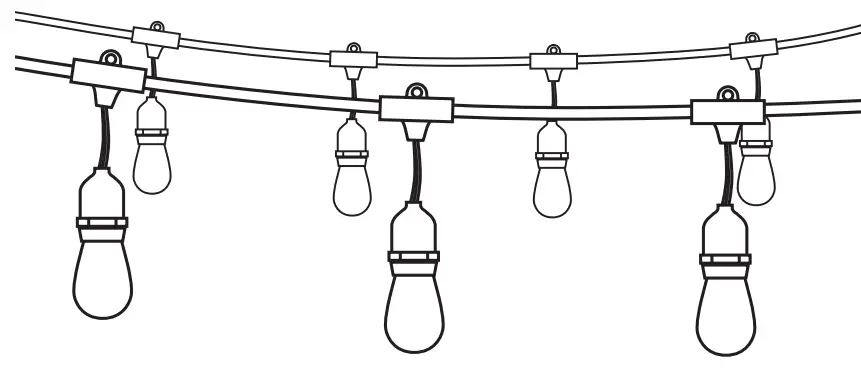 FEIT ELECTRIC 710090 48ft LED String Light-