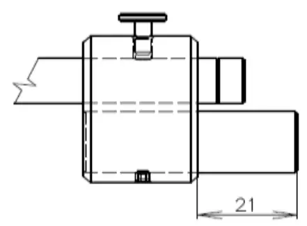 Setting counterweight