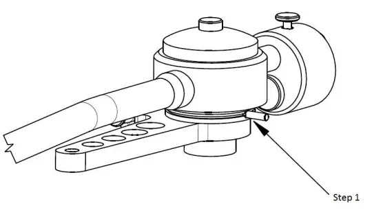 Setting range of counterweight