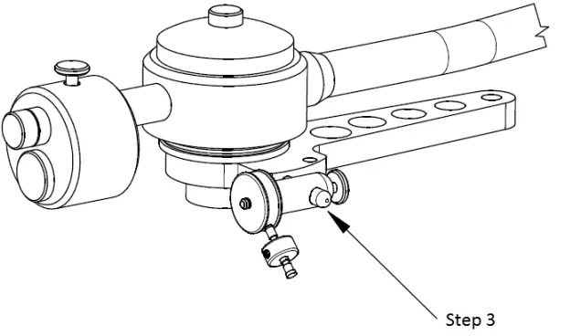 Setting range of counterweight