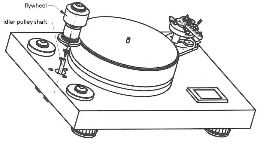 Idler pulley assembly
