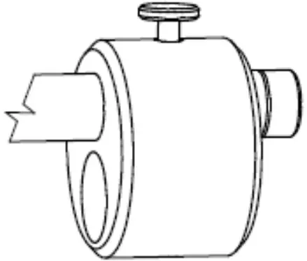 Setting counterweight