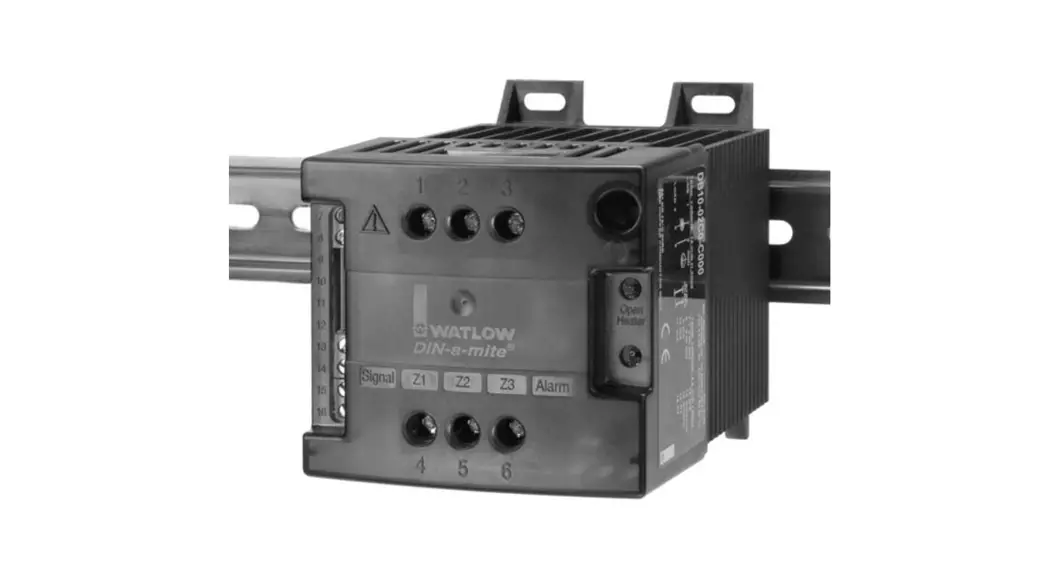 Watlow Din-a-mite Solid-state Power Controller User Manual Watlow Din-a-mite Solid-state Power Controller User Manual