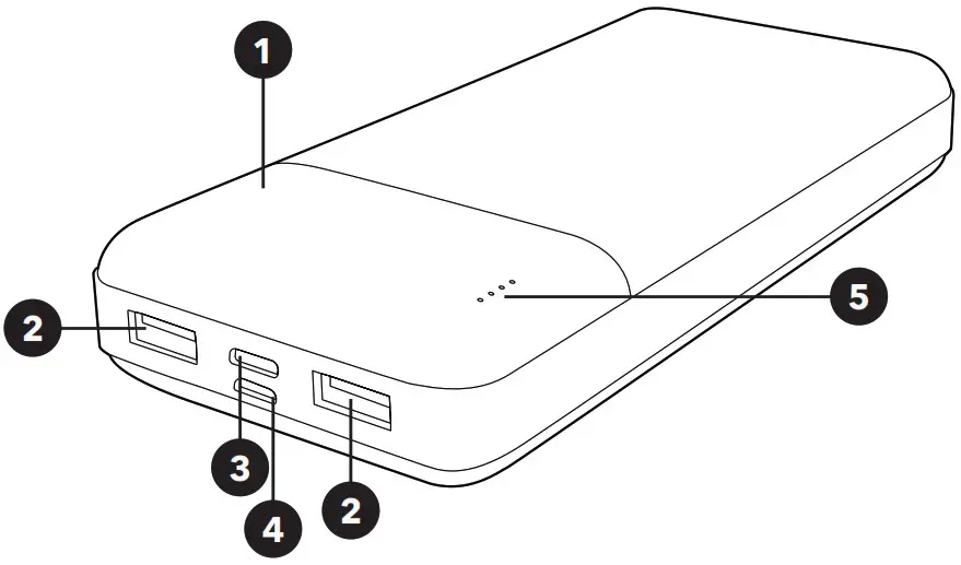alza power APW PBPA20PD Power Bank 20 000 mAh - OVERVIEW