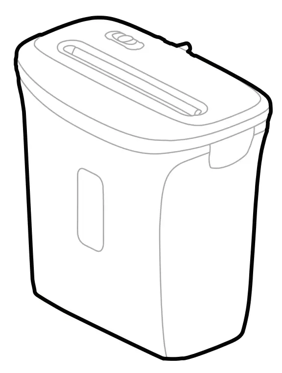 Honeywell 9316DS 6 Sheet Cross Cut Paper Shredder