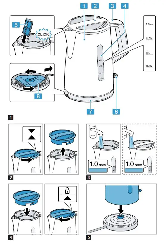 BOSCH TWK3A05 Cordless Electric Kettle-fig-2