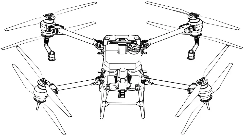 dji Agras T40 Agriculture Drone