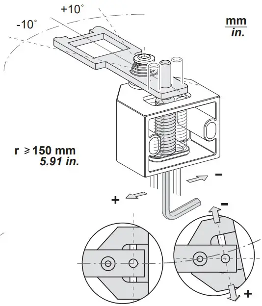 Tongued key actuation