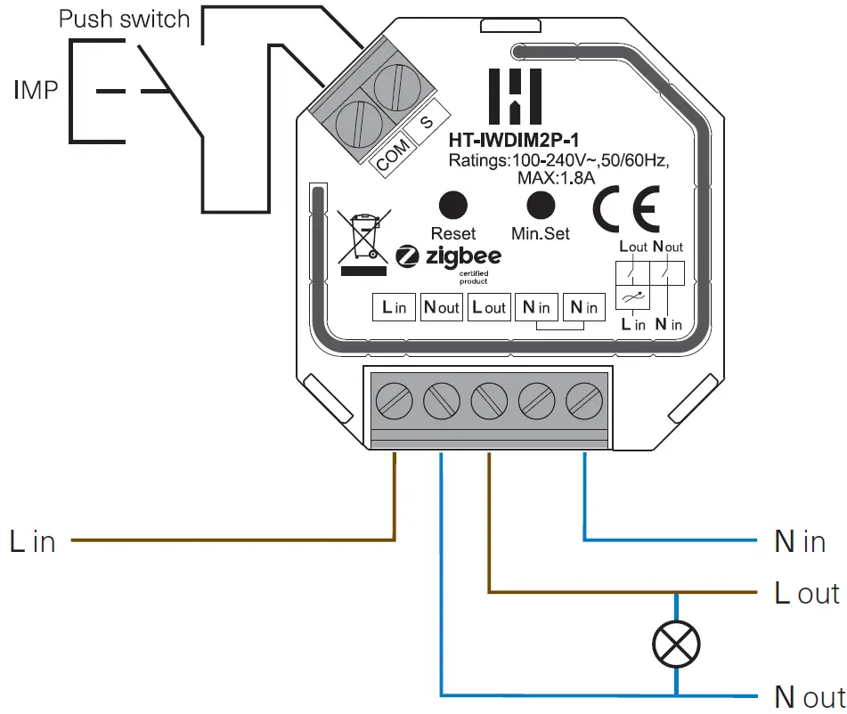 Heimgard In-Wall Dimmer 2-Pole 05