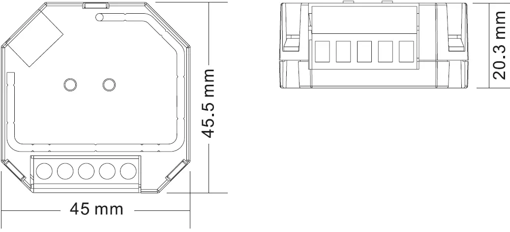 Heimgard In-Wall Dimmer 2-Pole 13