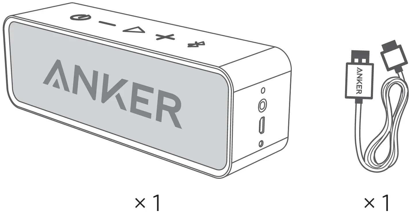 ANKER A3102 SoundCore Bluetooth Stereo Speaker 01